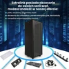 EXTRALINK 37U 600X800 stovima spintelė juodas
