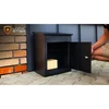 Extralink LockStar siuntų dėžė 44x34x55 cm, plieninė siuntų dėžutė