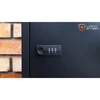 Extralink LockStar siuntų dėžė 44x34x55 cm, plieninė siuntų dėžutė