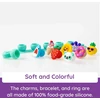 Fat Brain Toys Plip Charms silikoninė apyrankė - violetinė