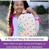 Fat Brain Toys Plip Charms silikoninė apyrankė - violetinė