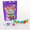 Fat Brain Toys Plip Charms silikoninė apyrankė - violetinė