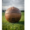 FC Barcelona Camp Nou Retro Futbolo Kamuolys Oficialiai Licencijuotas Natūrali Oda B1048