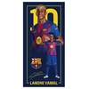 FC Barcelona paplūdimio rankšluostis Yamal iš mikropluošto 70x140 124609