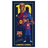 FC Barcelona paplūdimio rankšluostis Yamal iš mikropluošto 70x140 124609