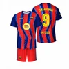 FC Barcelona Robert Lewandowski marškinėlių ir šortų rinkinys jaunimui 2025/26 BC59EL