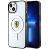Ferrari FEHMP14MURKT Apple iPhone 14 Plus / 15 Plus 6.7″ skaidrus kietas dėklas Outline Magsafe