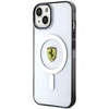 Ferrari FEHMP14MURKT Apple iPhone 14 Plus / 15 Plus 6.7″ skaidrus kietas dėklas Outline Magsafe