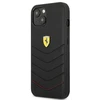 Ferrari FEHCP13SRQUK Apple iPhone 13 mini 5,4″ juodos spalvos kietas dėklas Off Track Quilted
