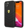 Ferrari FEHCP13SRQUK Apple iPhone 13 mini 5,4″ juodos spalvos kietas dėklas Off Track Quilted