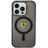 Ferrari FEHMP14LURKK Apple iPhone 14 Pro 6,1″ juodos spalvos kietas dėklas Translucent Magsafe