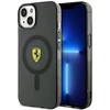 Ferrari FEHMP14MURKK Apple iPhone 14 Plus / 15 Plus 6.7″ juodos spalvos kietas dėklas Translucent Magsafe
