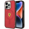 Ferrari FEHMP14XURKR Apple iPhone 14 Pro Max 6.7″ red kietas dėklas Translucent Magsafe