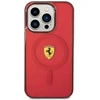 Ferrari FEHMP14XURKR Apple iPhone 14 Pro Max 6.7″ red kietas dėklas Translucent Magsafe