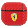 Ferrari FESA3CARE AirPods 3 dėklas red On Track PU Carbon