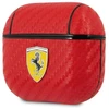Ferrari FESA3CARE AirPods 3 dėklas red On Track PU Carbon