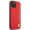 Ferrari FESAXHCP13SRE Apple iPhone 13 mini 5,4″ red kietas dėklas On Track Carbon Stripe