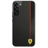 Ferrari FESAXHCS22MBK S22+ S906 juodos spalvos kietas dėklas On Track Carbon Stripe