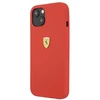 Ferrari FESSIHCP13SRE Apple iPhone 13 mini 5,4″ red kietas dėklas Silicone