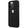 Ferrari FESSIHCP13XBK Apple iPhone 13 Pro Max 6,7″ juodos spalvos kietas dėklas Silicone