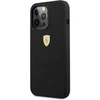 Ferrari FESSIHMP13LBK Apple iPhone 13 Pro / 13 6,1″juodos spalvos kietas dėklas Silicone MagSafe