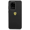 Ferrari kietas dėklas FESSIHCS69BK Samsung Galaxy S20 Ultra (G988) juodos spalvos Silicone Collection