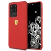 Samsung Galaxy S20 Ultra Ferrari dėklas silikoninis (FESSIHCS69RE) raudonos spalvos
