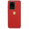 Samsung Galaxy S20 Ultra Ferrari dėklas silikoninis (FESSIHCS69RE) raudonos spalvos