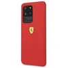 Samsung Galaxy S20 Ultra Ferrari dėklas silikoninis (FESSIHCS69RE) raudonos spalvos