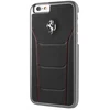Ferrari kietas dėklas FESEHCP6BKR Apple iPhone 6/6S 488 juodos spalvos/red stiching