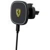 Ferrari indukcinis įkroviklis FECHMGLK 15W grotelėms juodos spalvos 2023 Collection MagSafe