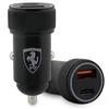 Ferrari charger alone. FECCMENK PD-QC3.0 20W Fast Charge juodos spalvos