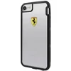 Ferrari kietas dėklas FEHCP7TR3 Apple iPhone 7/8/SE 2020 / SE 2022 skaidrus Racing Shockproof