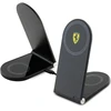 Ferrari foldable cargo. induction 2in1 FECBFMALK 15W juodos spalvos Printed Logo MagSafe