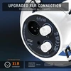 FIFINE dinaminis USB/XLR mikrofonas su RGB apšvietimu, kardioidinis, stalo tipo, MI27