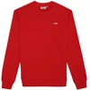 Fila Leverano Standartinio Kirpimo Džemperis Apvalia Apykakle Raudonas FAM0876 30002