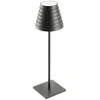 'FIZZI Led table lamp, 2,5W, 200lm, DC 5V, 1A,4000 K, battery 4000 mAh,dimmable,juodas