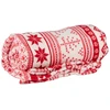 Articasa Arti Casa - Flannel Christmas Blanket 150x200 cm Raudona