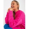 Fluo rožinis megztinis