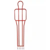 Futbolo siena NO10 160cm PDM-E160L4