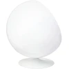 Fotelis BALL, baltos/raudonos sp.