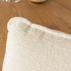 Fotelis Mebel Elite DIAS minkštas pasukamas krėslas, kreminės spalvos, modernus bukle