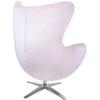 Fotelis EGG SZEROKI VELVET, rožinis