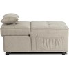 Mebel Elite Fotelis IBERIS 67 cm, smėlio spalvos