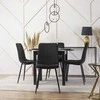 Fotelis Ibis Juoda Aksominė Kėdė – Jūsų Komforto ir Stiliaus Sprendimas