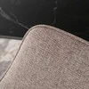Fotelis Minkštas besisukantis svetainės krėslas LARISA Cappuccino Modern