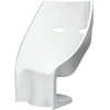 Fotelis NEMO FACE CHAIR, baltas, plastikinis