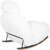 Fotelis PLUSH FUR, baltas