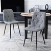 Fotelis ROBIN Pilka audinio Kėdė – Komfortas ir Elegancija Jūsų Erdvėje