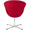 Fotelis SWAN PREMIUM, raudonas